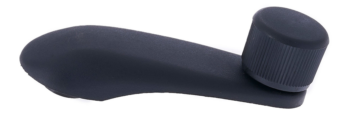 Window Crank Handle RH = LH Plastic Black Knob + Black Handle (Plastic) for 2005-2010 Chevrolet Cobalt; 1999-2026 GMC Sierra