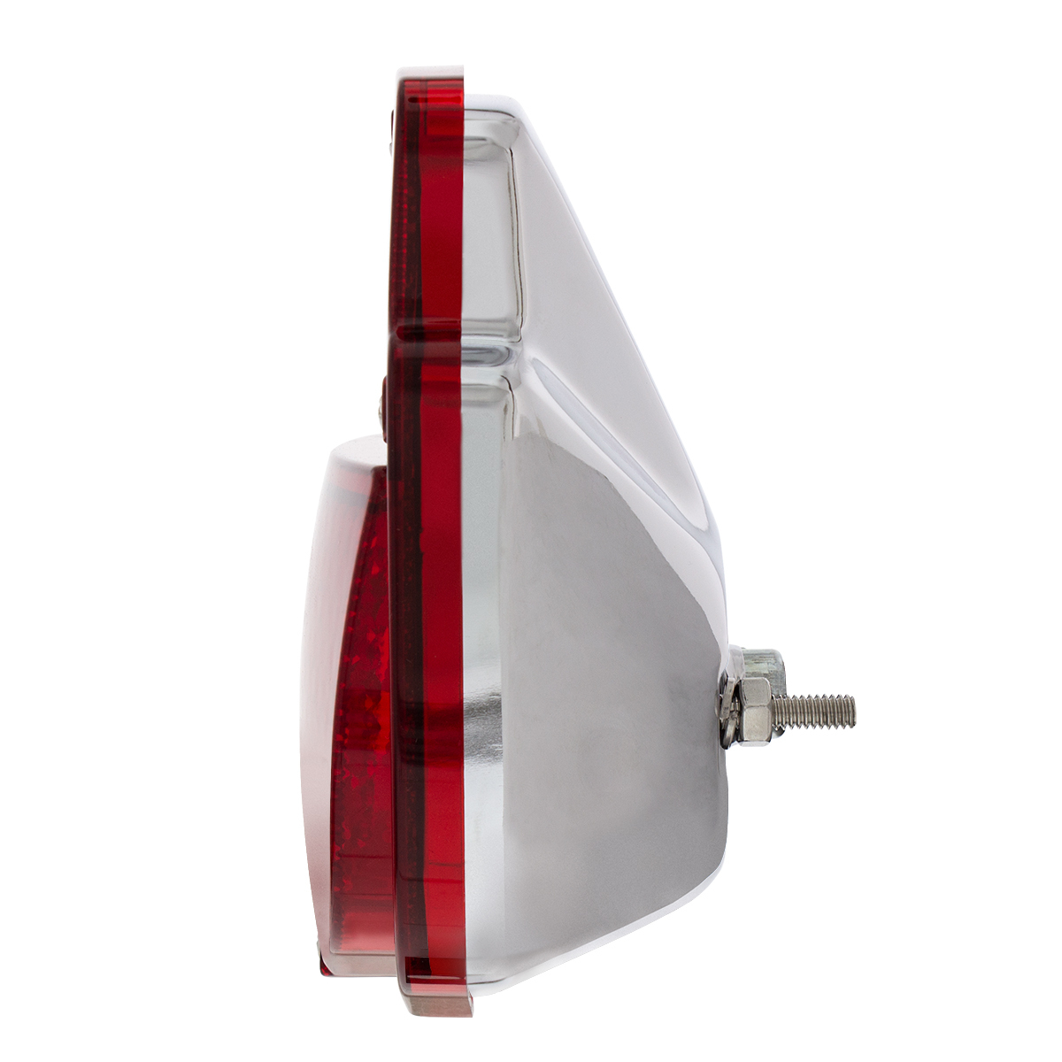 38 LED Tail Light Assembly With 12 LED License Plate Light & SS Housing For 1953-56 Ford Truck - L/H; 38 LED Tail Light Assembly With SS Housing For 1953-56 Ford Truck - R/H (2pcs)