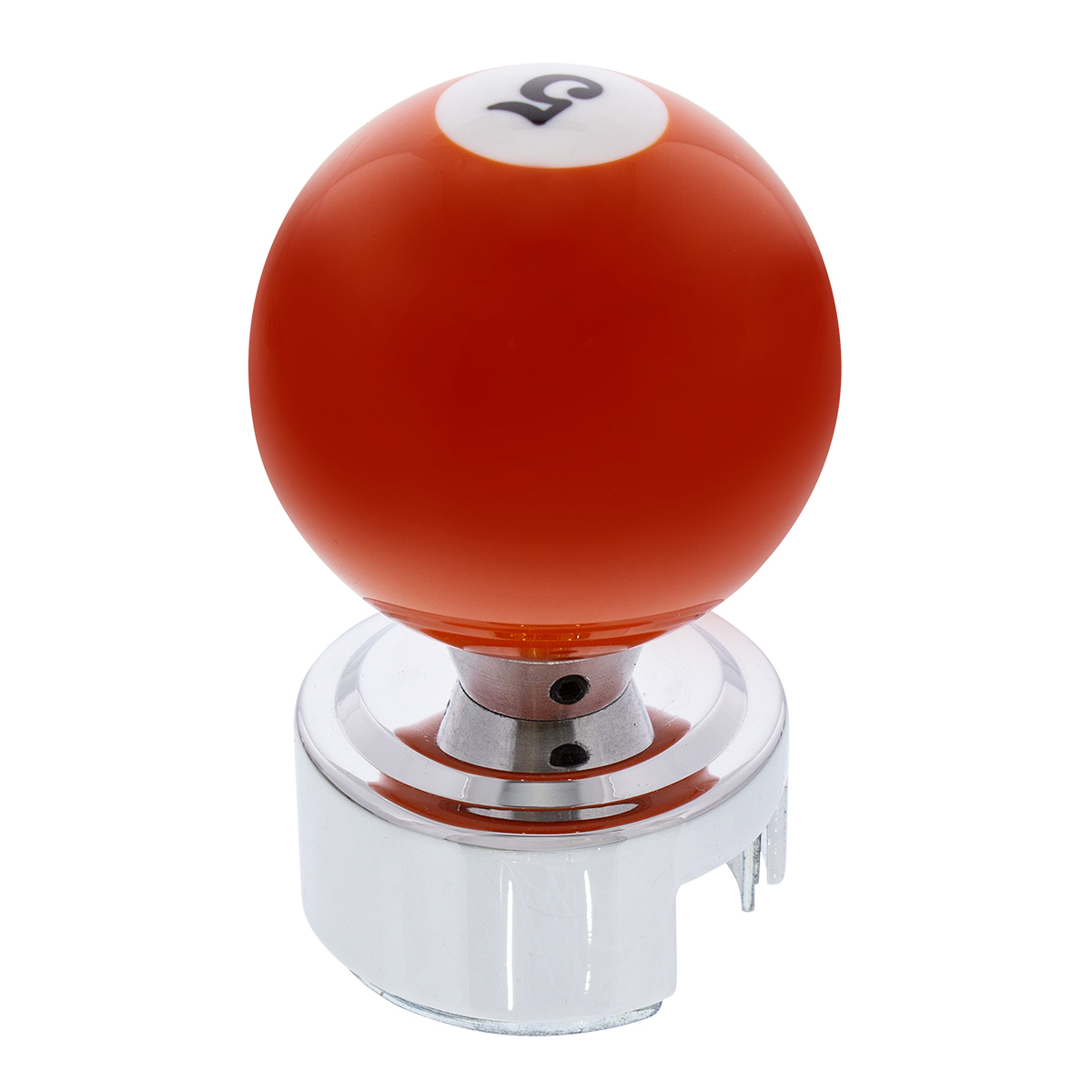Number 5 Pool Ball Gearshift Knob For 13/15/18 Speed Eaton Style Shifters