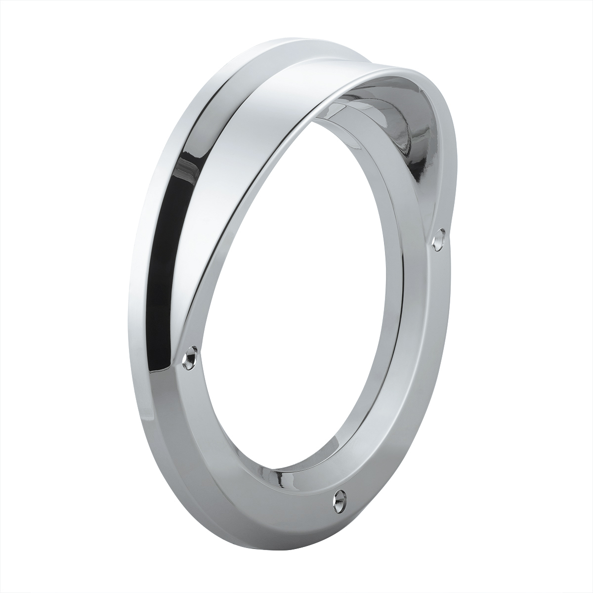4" Light Bezel With Visor