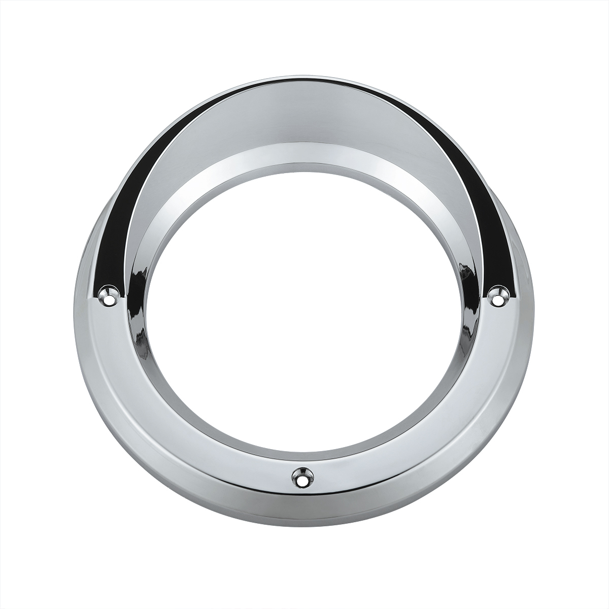 4" Light Bezel With Visor