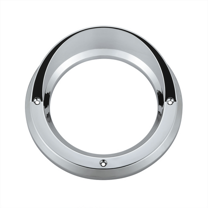 4" Light Bezel With Visor