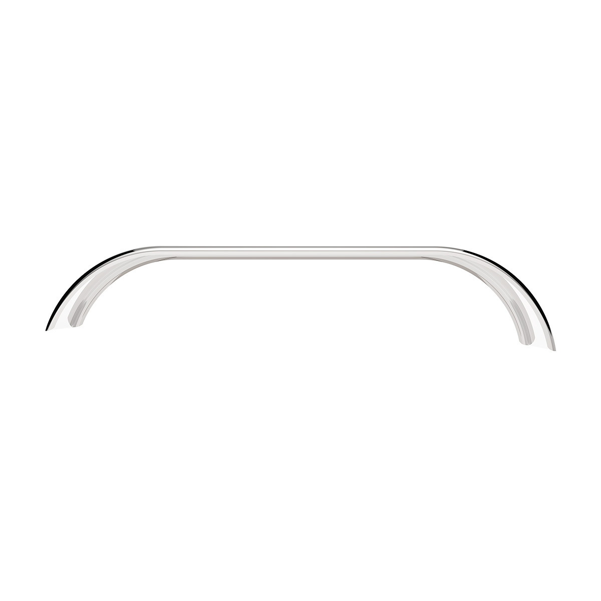 120" 430 Stainless Steel (16ga) Roll Formed Edge Smooth Full Fender 54" Spread - SS Series (Pair)