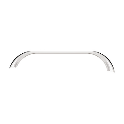 120" 430 Stainless Steel (16ga) Roll Formed Edge Smooth Full Fender 54" Spread - SS Series (Pair)