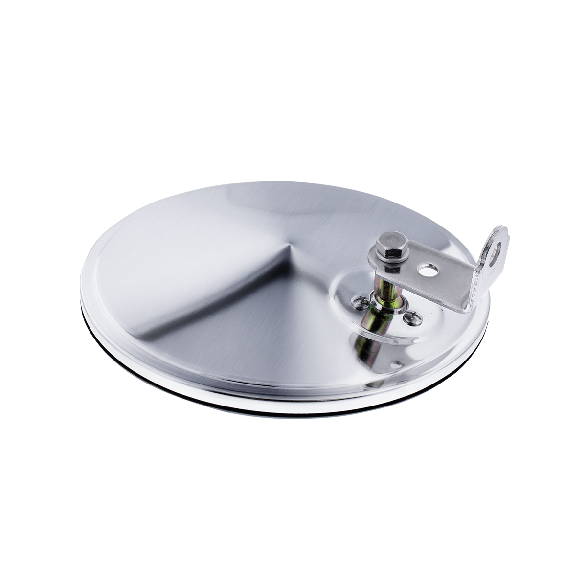 8-1/2" 430 Stainless Steel 320R Convex Mirror - Offset Mounting Stud