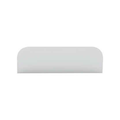 430 Stainless Steel 6" Chop Top Rear Sleeper Window Trim For 2024-2026 Peterbilt 589