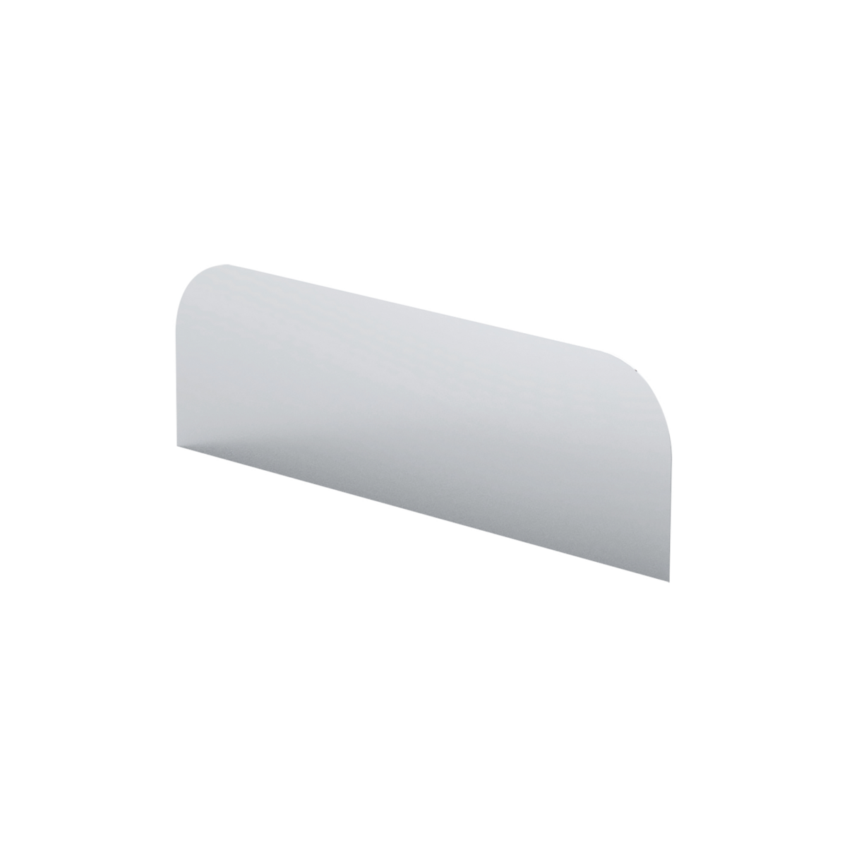 430 Stainless Steel 6" Chop Top Rear Sleeper Window Trim For 2024-2026 Peterbilt 589