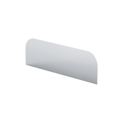 430 Stainless Steel 6" Chop Top Rear Sleeper Window Trim For 2024-2026 Peterbilt 589