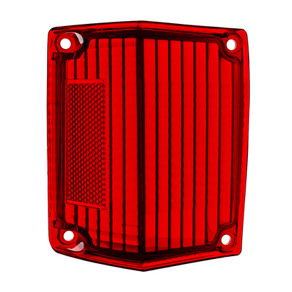 Tail Light Lens For 1970-1972 Chevy El Camino/Station Wagon - L/H and R/H (2pcs)