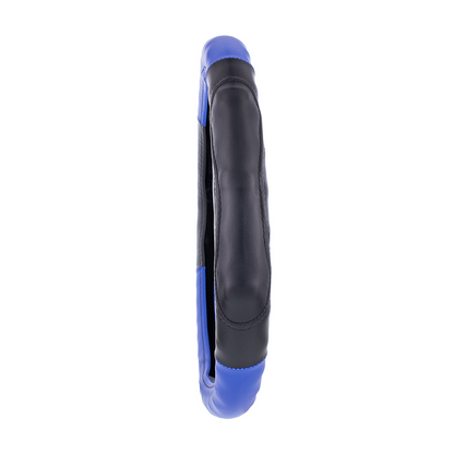 18" Duo Tone Steering Wheel Cover - Black & Blue