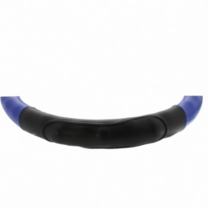 18" Duo Tone Steering Wheel Cover - Black & Blue