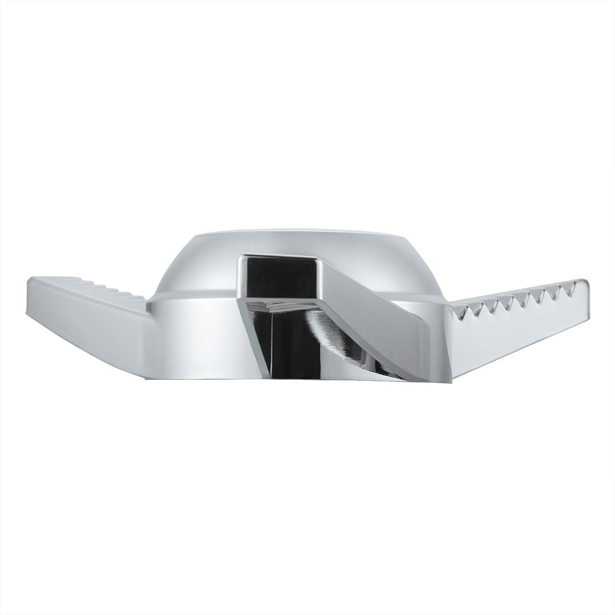 Chrome Plastic 3 Bar Right Swing Hubcap Spinner Only