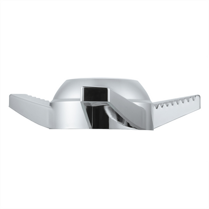 Chrome Plastic 3 Bar Right Swing Hubcap Spinner Only