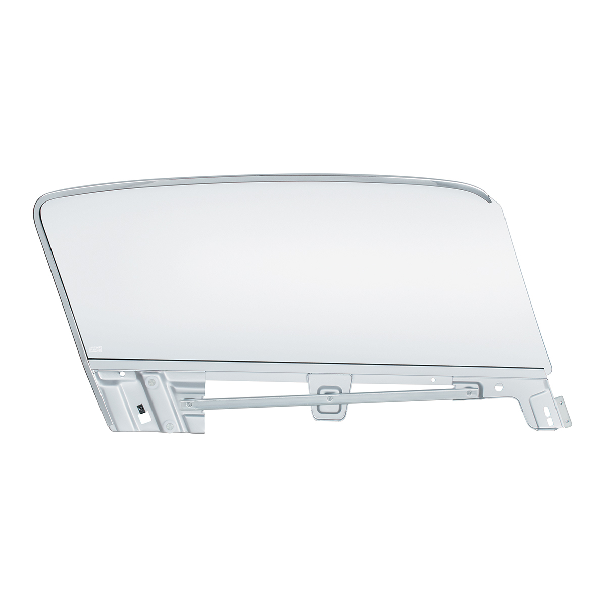 Complete Clear Door Glass Assembly For 1967-68 Ford Mustang Fastback - L/H