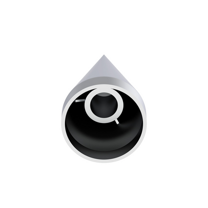 33mm x 4-1/2" Chrome Plastic X Spike Nut Covers - Thread-On (Box Of 10)