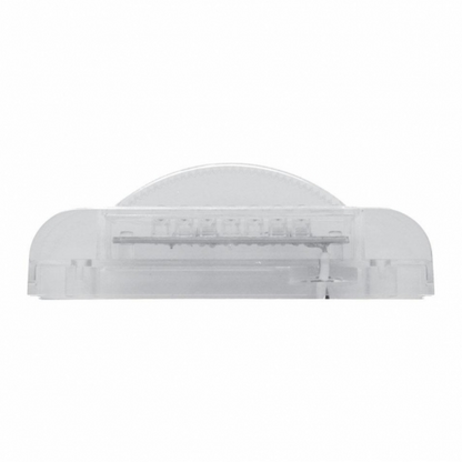7 LED Rectangular Light (Clearance/Marker) - Amber LED/Clear Lens