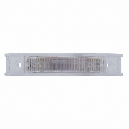 7 LED Rectangular Light (Clearance/Marker) - Amber LED/Clear Lens