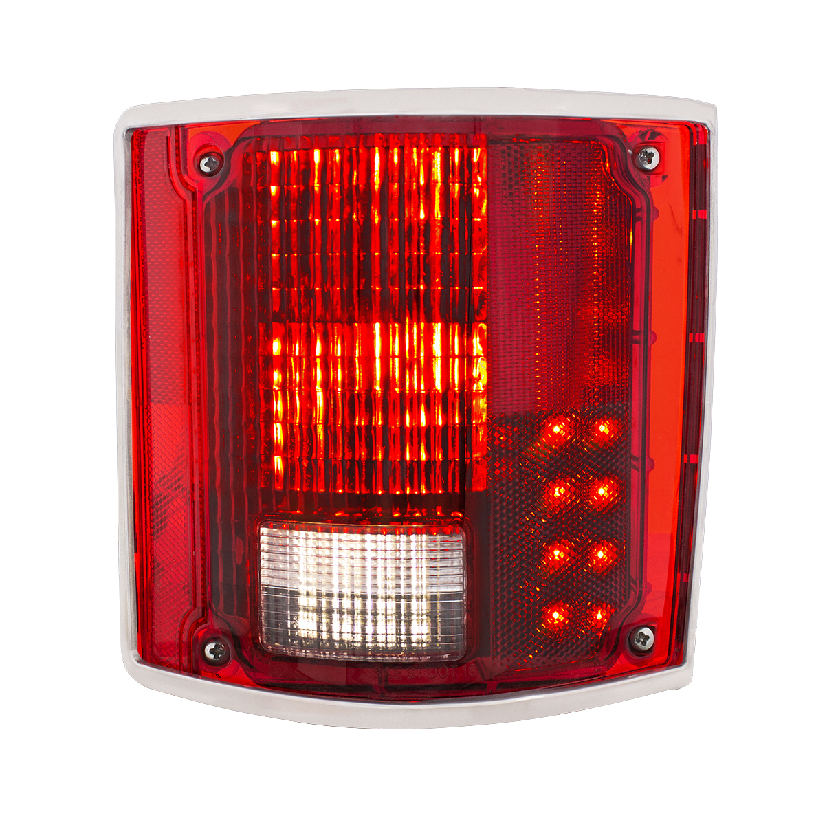 LED Sequential Tail Light With Trim For 1973-1987 Chevy & GMC Truck - R/H