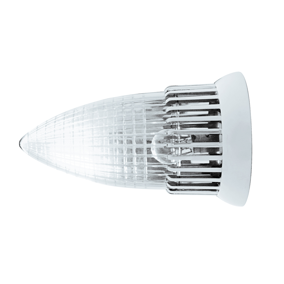 1959 Cadillac Style Tail Light With Flush Mount Bezel, Clear Lens