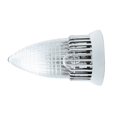 1959 Cadillac Style Tail Light With Flush Mount Bezel, Clear Lens