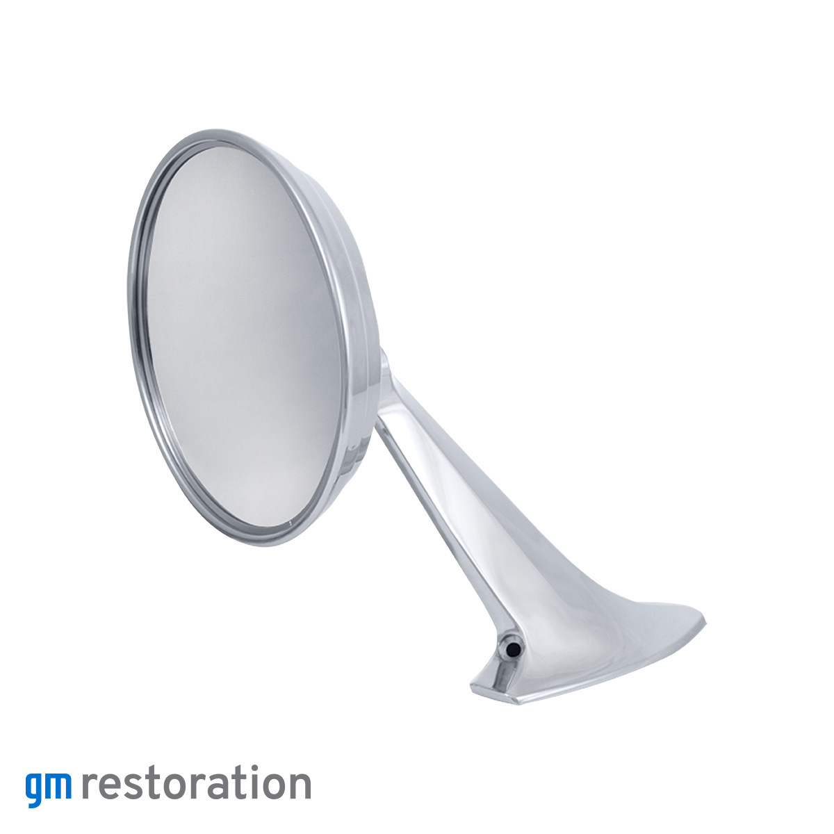 Exterior Mirror With Bow Tie Logo For 1965-1966 Chevy Passenger Car - L/H