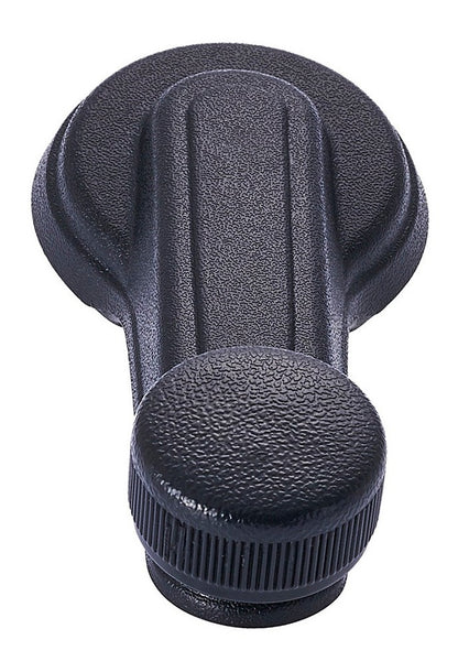 Window Crank Handle RH = LH (2pcs) Plastic Texture Black (Plastic) for 1997-2004 Chevrolet Venture