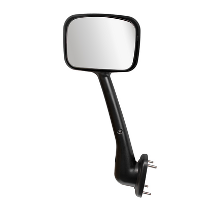 Chrome Hood Mirror Assembly With Sequential LED Turn Signal For 2008-2017 Freightliner Cascadia - Driver