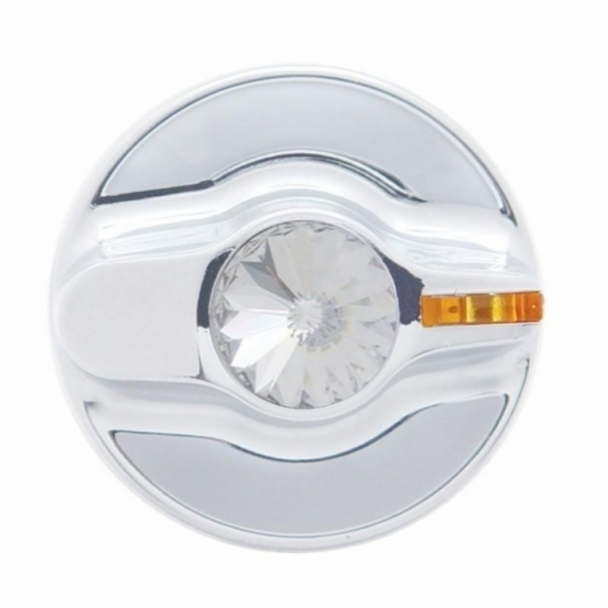 Signature A/C Control Knob For Kenworth - Clear Crystal