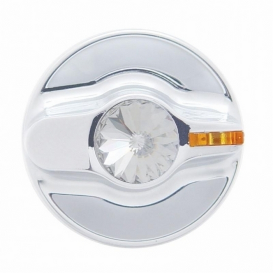 Signature A/C Control Knob For Kenworth - Clear Crystal