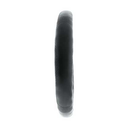 18" Leatherette Steering Wheel Cover-Black