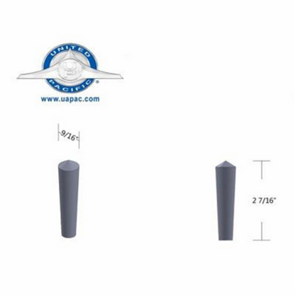 Chrome Long Toggle Switch Extension For Peterbilt (4-Pack)