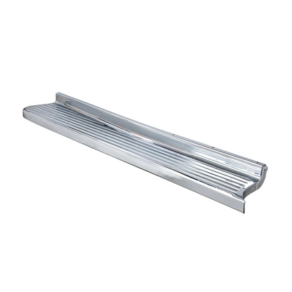Chrome Plated Steel Running Board for 1947-54 Chevy & GMC Shortbed Truck - L/H