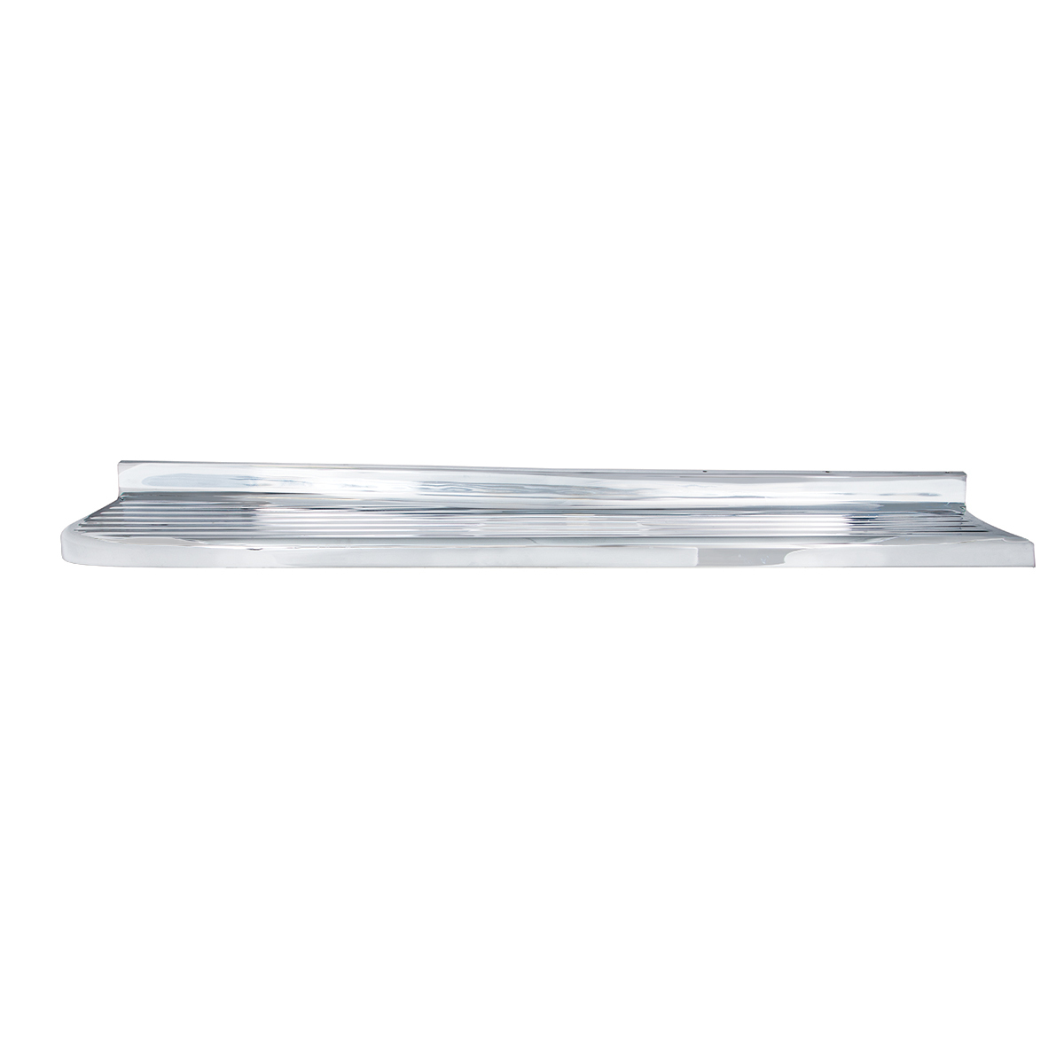 Chrome Plated Steel Running Board for 1947-54 Chevy & GMC Shortbed Truck - L/H