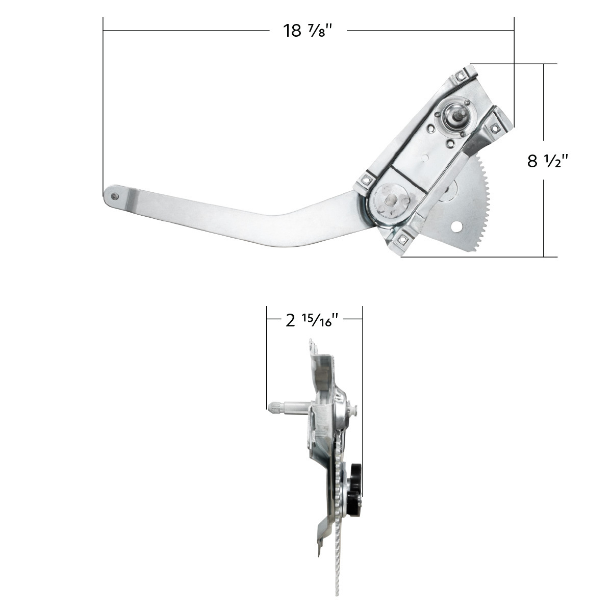 Window Regulator For 1951-1955 Chevrolet & GMC Truck - L/H