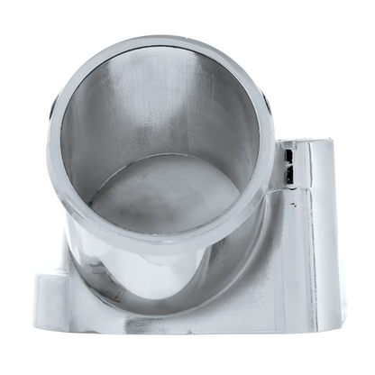 Angled Left 15 Degree Up Chrome Water Neck For Chevy Small Block Gen I & GM V6