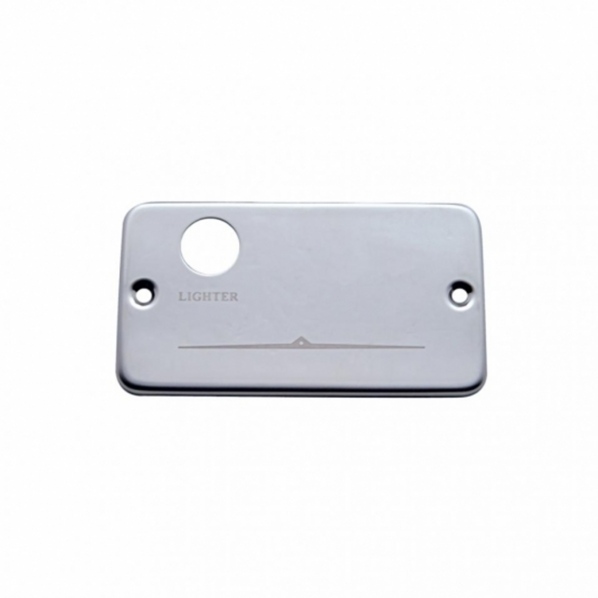 Stainless Steel Switch Name Plate For Freightliner - Lighter Only