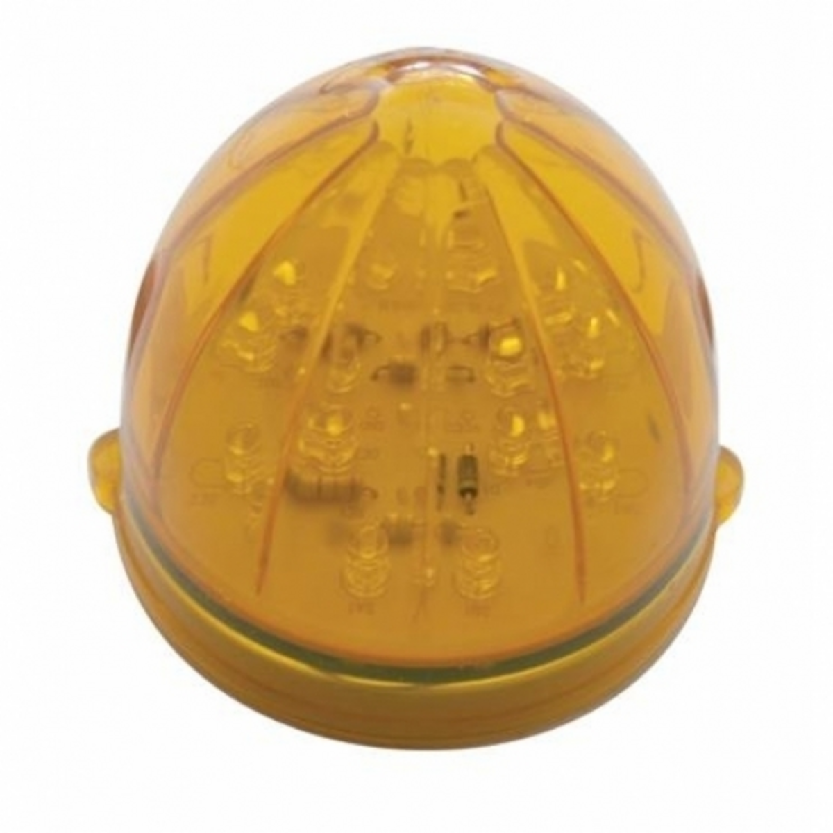 19 LED Bullet Style Grakon 1000 Cab Light - Amber LED/Amber Lens (Bulk)
