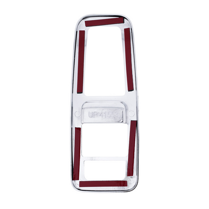 Chrome Plastic Door Switch Cover For 2013-2024 Kenworth T680-Driver (With Power Mirrors)