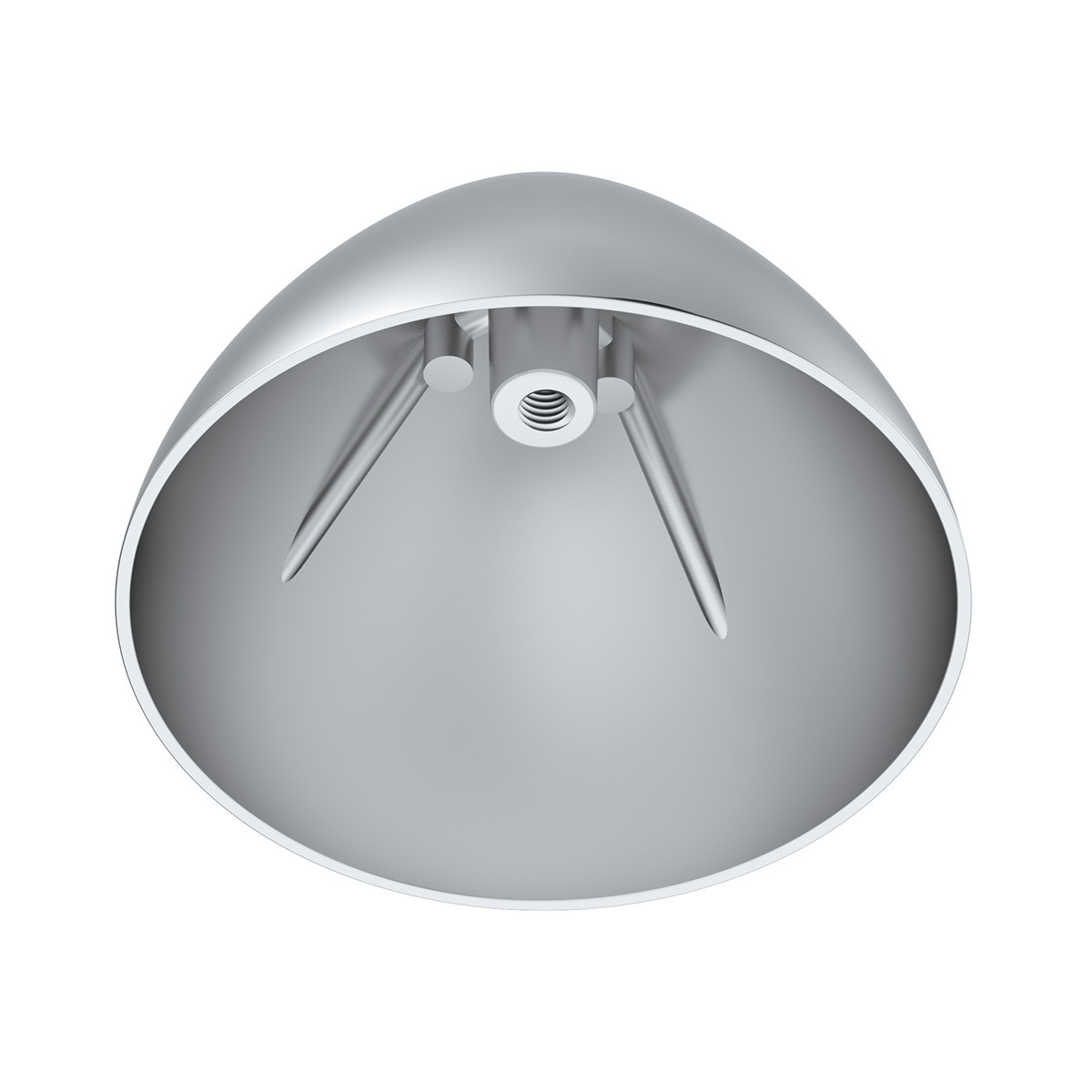 2.5" Dia. X 1-3/4" High Chrome Die-Cast Center Cap