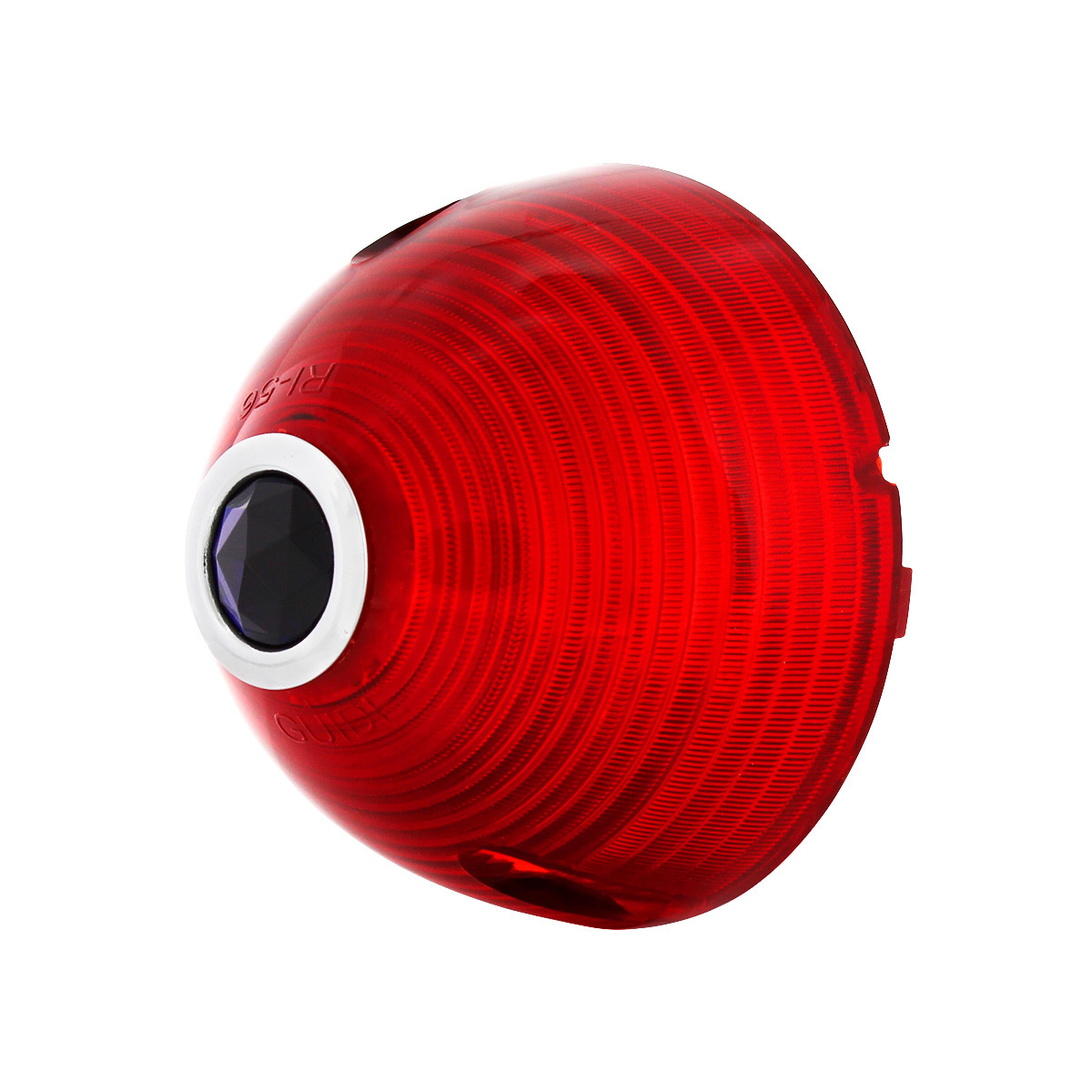 Tail Light Lens With Blue Dot For 1956 Chevy Passenger Car