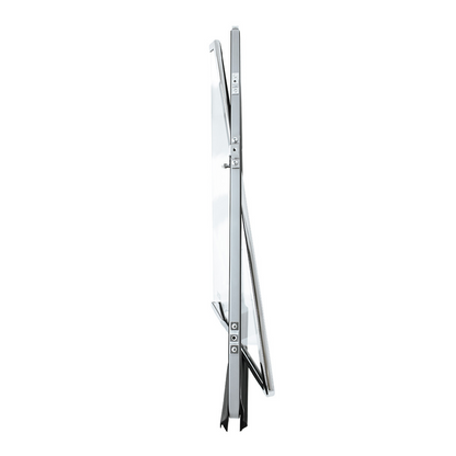 Vent Window Assembly Chrome Frame Without Tinted Glass For 1966-77 Ford Bronco - R/H