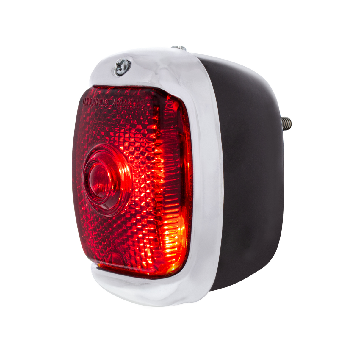 Tail Light Assembly With Black Housing For 1940-53 Chevy & GMC Truck - R/H
