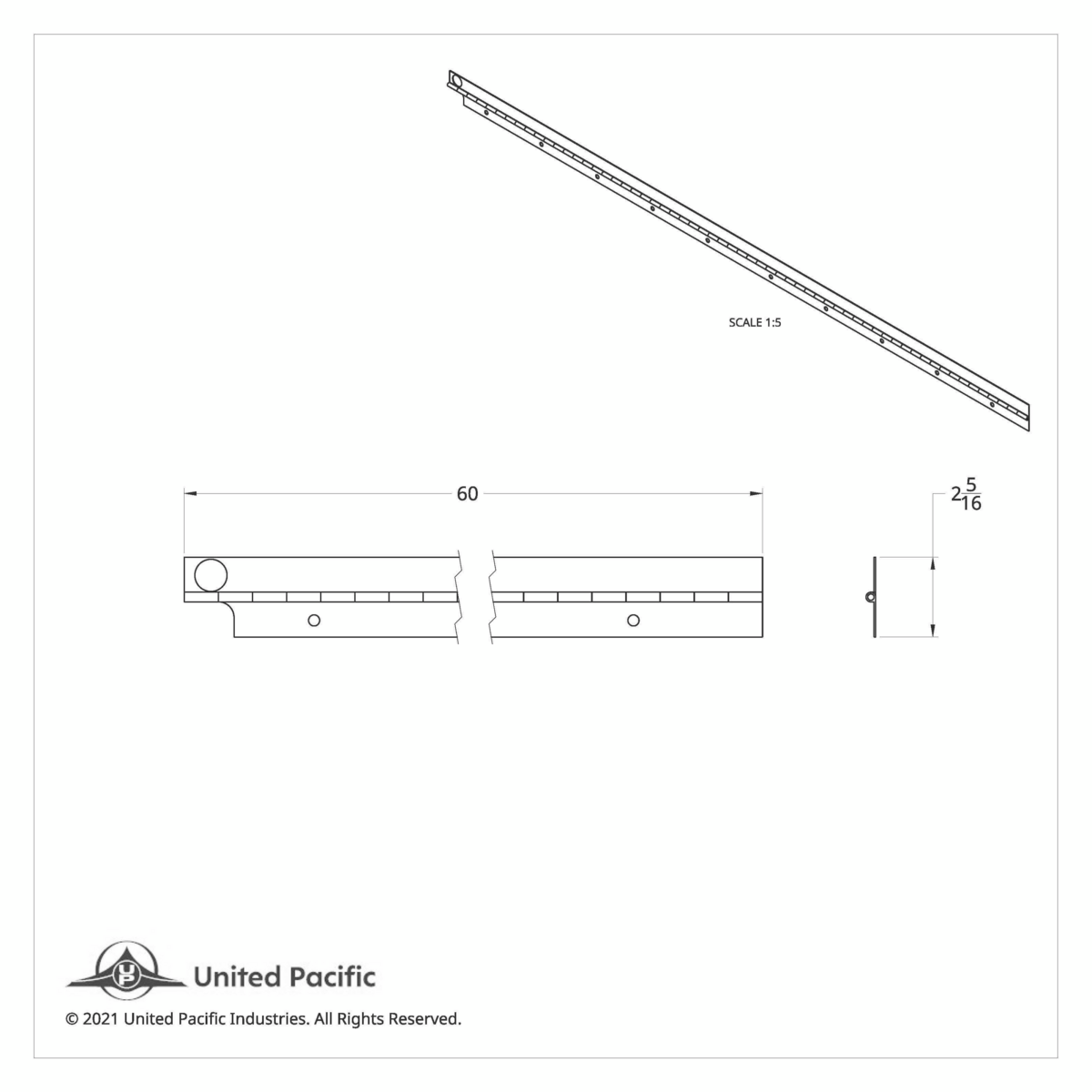 Stainless Steel Windshield Frame Hinge For 1966-77 Ford Bronco