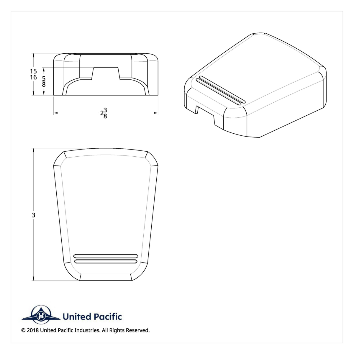 2006+ Peterbilt Diagnostic Plug Cover - Plain