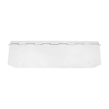 Chrome 2 License Plate Angled Holder With Hinge