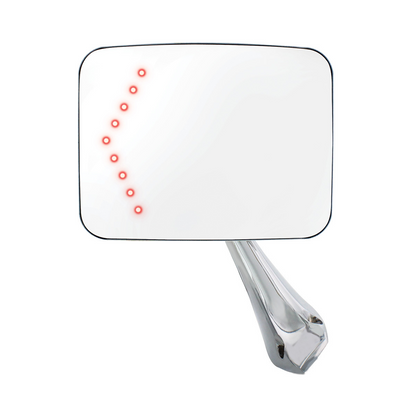 Exterior Sport Mirror With LED Turn Signal For 1970-1972 Chevy & GMC Truck - R/H