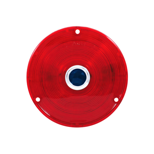 Tail Light Lens With Blue Dot For 1958-59 Chevy Fleetside Truck
