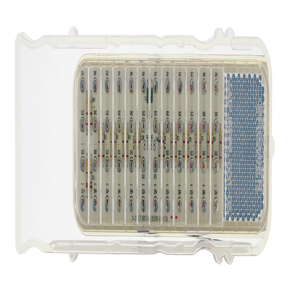 48 LED Tail Light For 1968 Chevy Camaro, Clear Lens