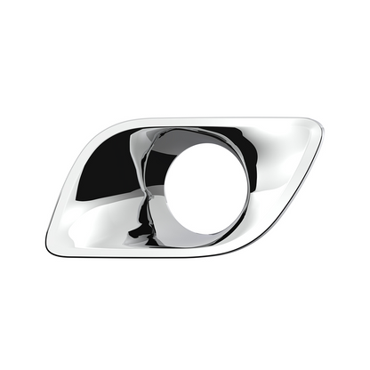 Chrome Plastic Fog Light Bezel For 2013-2021 Kenworth T680-Driver