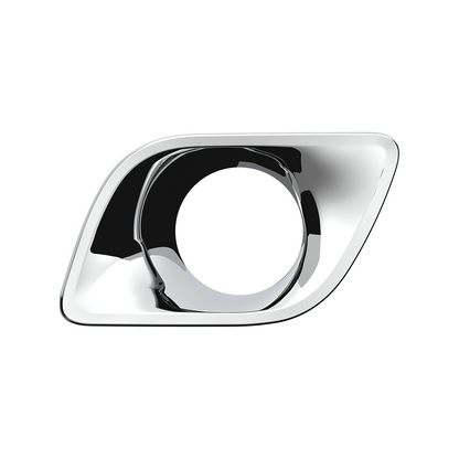Chrome Plastic Fog Light Bezel For 2013-2021 Kenworth T680-Driver